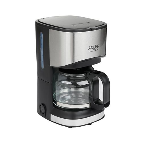 Adler AD 4407 Filter Coffee Maker - 0.7L - Black/Silver