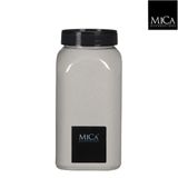 Mica Decorations Zand creme fles 1kg l7,5xb7,5xh16 cm