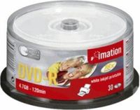 Imation DVD-R 120min/4,7 GB 30 stuks op spindel - Printable