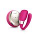 LELO TIANI 3, Duovibrator, Seksspeeltje met Afstandsbediening, Seksspeeltje voor Koppels, Draadloos en Handsfree, Vibrator Kopen voor Mannen en Vrouwen, Cerise