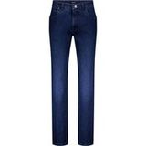 Gardeur Modern Fit Broek blauw, Effen