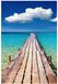 Ambiance Sticker J4-DM051-Paradise muursticker deur, papier, 204 x 83 cm