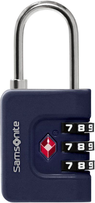 Samsonite Combilock 3 Dial TSA - Blauw