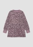 s.Oliver Robe en polaire thermique avec imprimé all-over motifs floraux fille