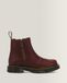 Dr. Martens 2976 Alyson Grizzly Leren Chelsea Wintergrip Laarzen Met Rits Schoenen in Rood, Taille: 40