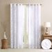 Averil Sheer Vogelpaneel Wit 95" paneel