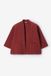 Sissy-Boy Donkerrode kimono met doorgestikt patroon