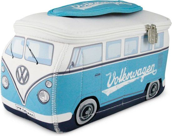 VW Collectie T1 Bulli Neopreen Universele Tas 4,5 Liter Turquoise