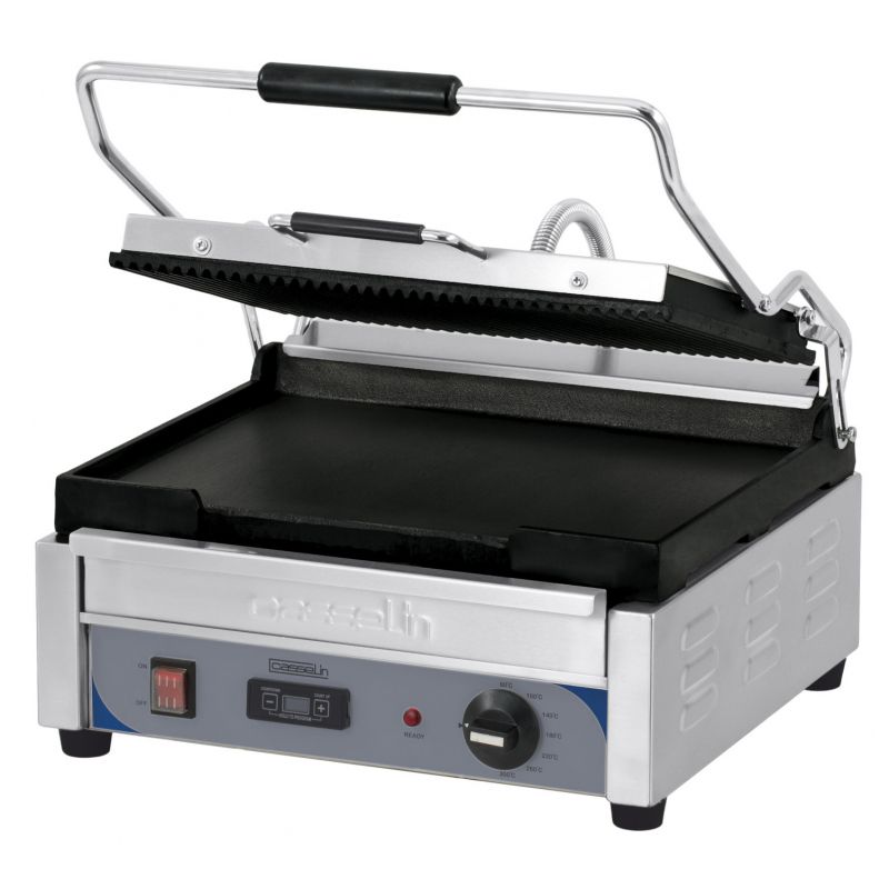 Casselin Cgprlgpt Contactgrill - Roestvrijstaal - 2400 Watt - Met timer