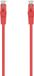 AISENS A145-0558 - 0.5 m - Cat6a - U/UTP (UTP) - RJ-45 - RJ-45 - Red