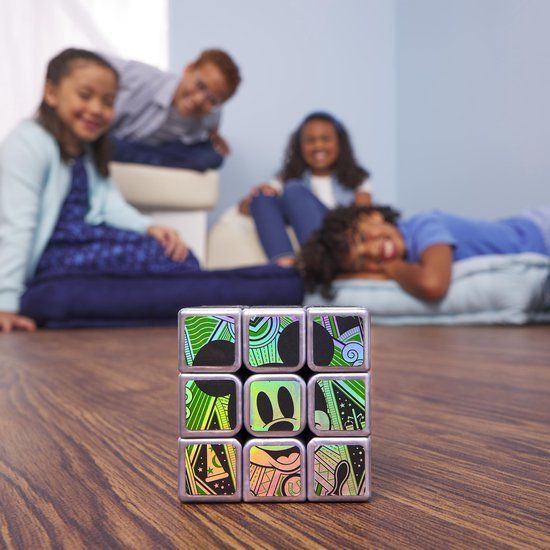 Spin Master Rubiks Kubus Puzzel 3x3 Platina 100 jaar Disney