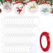 Unyqoos® Transparante Acryl Kerstornamenten