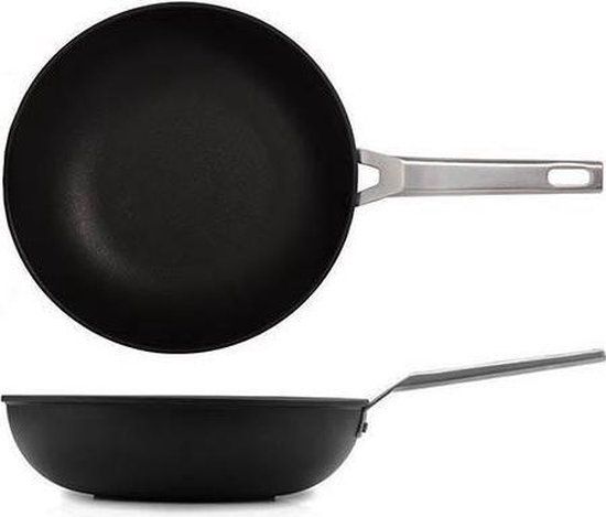 Valira Aire Wok - ø 30cm - Zwart - Aluminium
