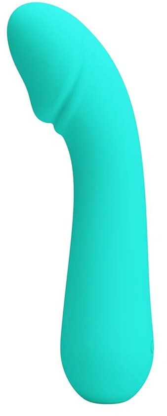 Pretty Love Cetus G-spot Vibrator Turquoise