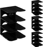 5five Schoenenrek verticaal - stapelbaar - zwart - kunststof