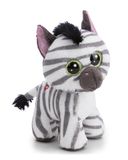 NICI GLUBSCHIS Mankalita de zebra, 15 cm, wit - 63055