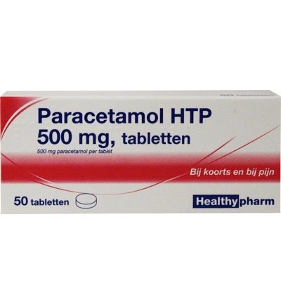 Healthypharm Paracetamol 500mg Tabletten 50st