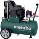 Metabo Basic 250-24 W compressor, universele snelkoppeling, rubberen handgreep
