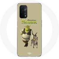 Maniacase Etui voor Oppo A74 Shrek en de ezel film