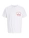 Jack & Jones Junior Chemise 'JPRBLUJACOB' rouge feu / blanc