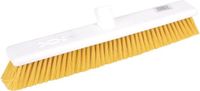 Jantex Zachte Hygiënische Bezem 45cm Geel DN834