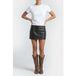 & Other Stories Unity Jupe En Cuir Noir Taille : 36