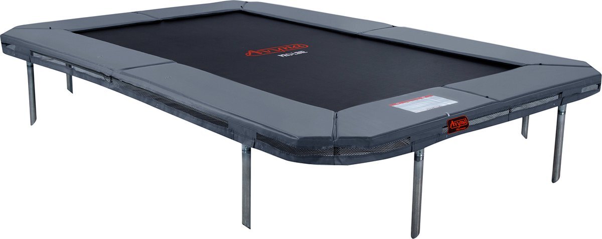 Avyna Pro-Line InGround trampoline set 234 - 340x240 cm - HD-Plus rand - Grijs