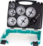 wolfcraft - Gatenzaagset 76mm - 7-delig