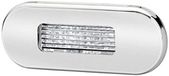 HELLA 2XT 959 680-612 Instapbelichting - LED - 12/24V - Inbouw - Lenskleur: Transparent - LED lichtkleur: Blauw