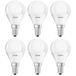 Osram 6 x LED Star Classic P Leuchtmittel Tropfen 5,5W = 40W E14 matt 470lm warmweiß 2700K