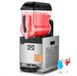 Merkloos Slushmachine - Machine à granités - Réservoir unique 12 L - Professionnel - Corps en acier inoxydable - Panneau de commande - Noir