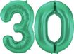 Folat Ballon d'anniversaire en aluminium - 30 ans - vert - 86 cm