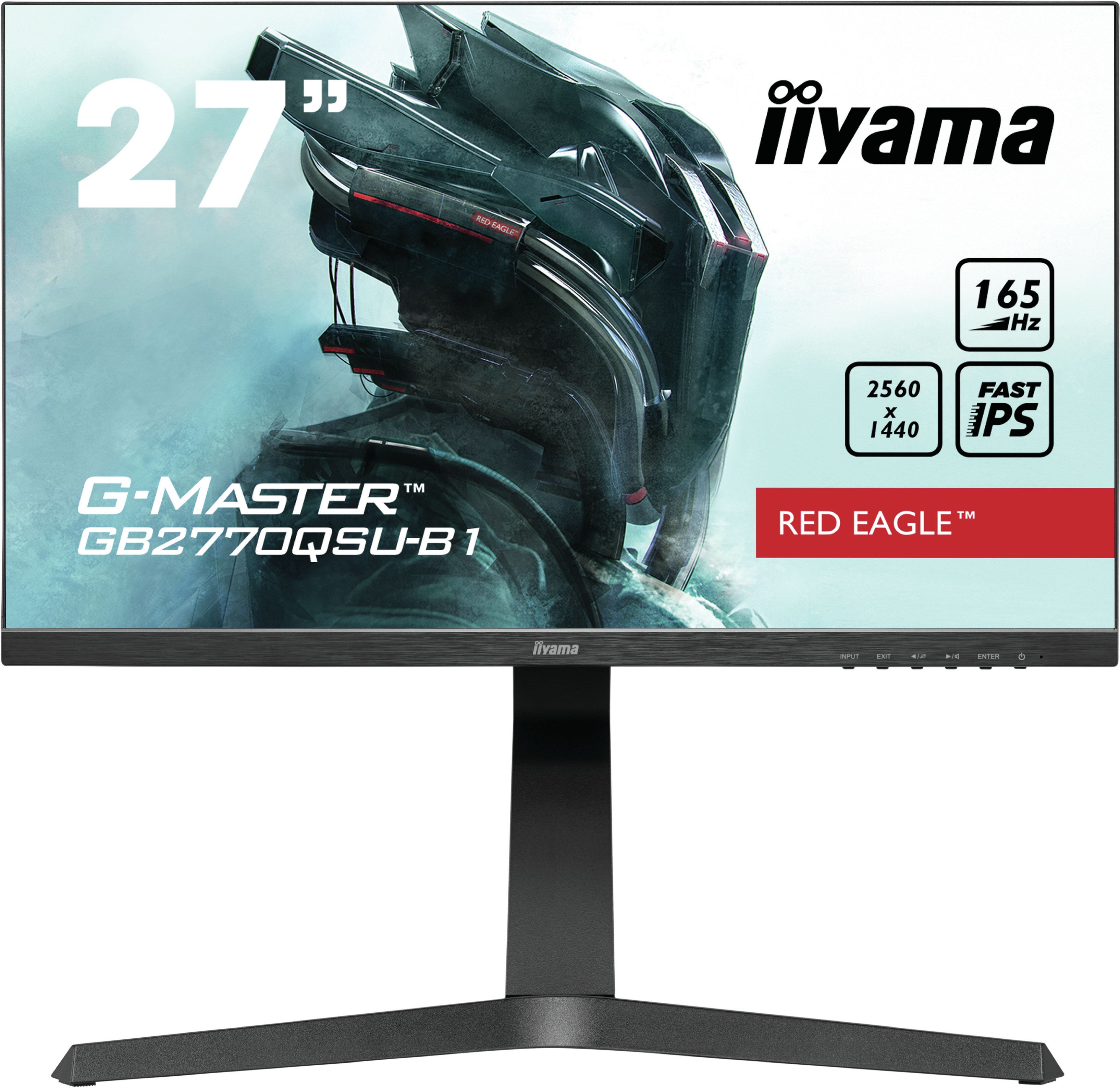 iiyama G-Master Red Eagle GB2770QSU-B1 27" QHD 165Hz Gaming Monitor