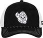 Capslab Super Mario Trucker Cap, Mannen, Zwart
