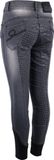 Harry's Horse Rijbroek Harrys Horse Liciano Denim Full Grip Kids Zwart-denim - 164