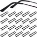 20 paires d'embouts de lunettes recouverts de silicone - réparation de branches antidérapantes