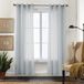 Voile Rideaux Set van 2 voor Woonkamer en Slaapkamer