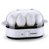 Cloer 6081 Eierkoker - 6 Eieren - 350W - Wit