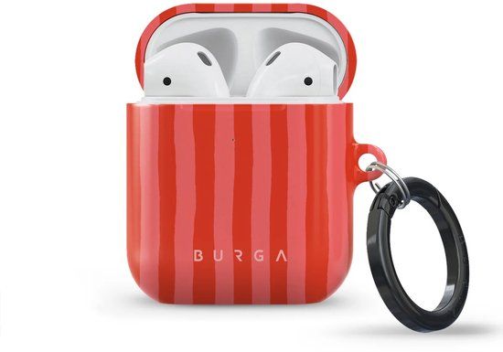 Burga Hardcase voor Apple AirPods 1 / 2 - Pomegranate