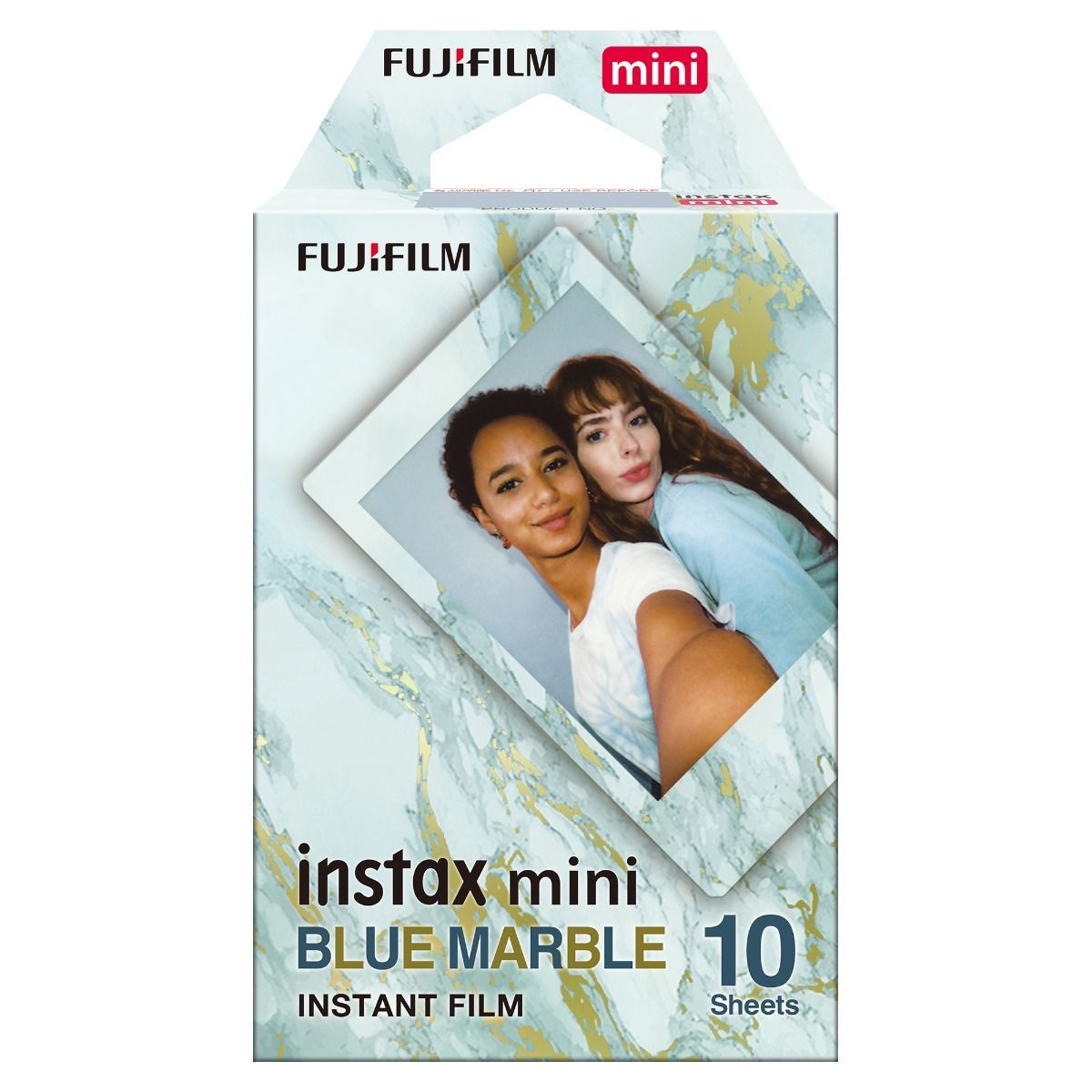 Fujifilm Instax Mini Blue Marble Film - 10 Exposures