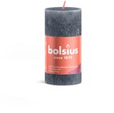 Bolsius Rustiekkaars 100/50 Lucht Blauw