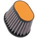DNA sport luchtfilter "leather top" sport air filter 100 x 75mm orange