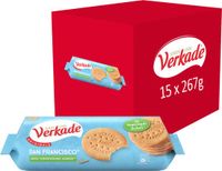 Verkade San Francisco koekjes - Zero - 0% toegevoegde suiker - 15 x 267 gram