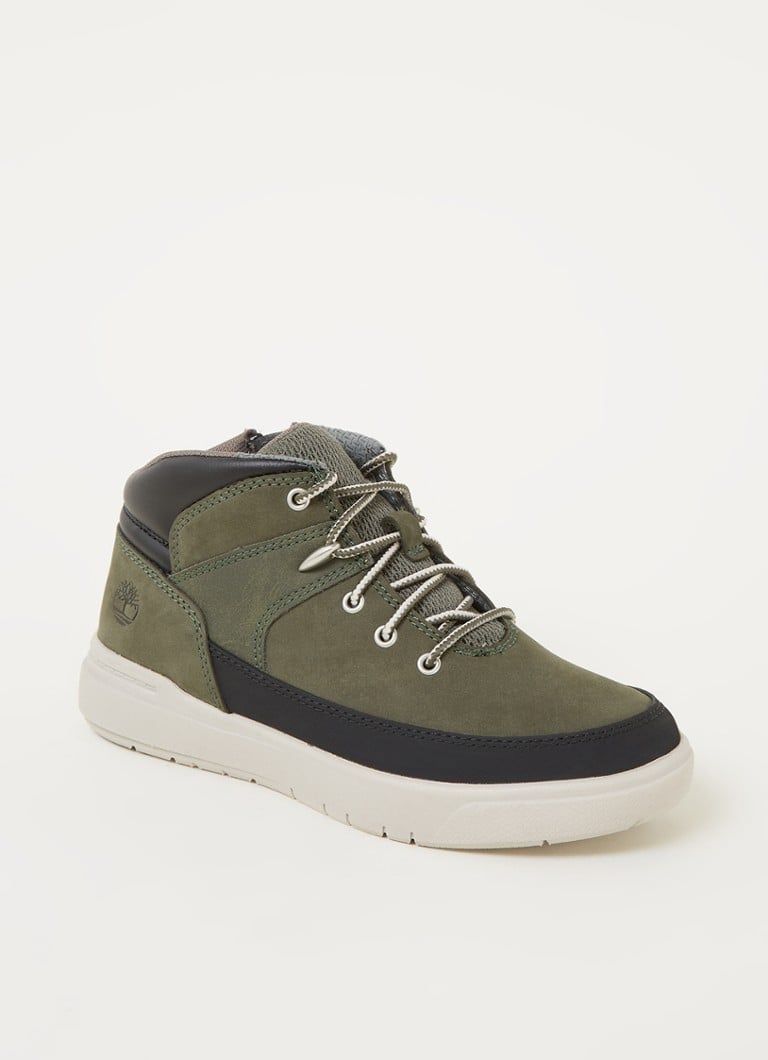 Timberland Seneca Bay Hiker sneaker - nubuck - leren details