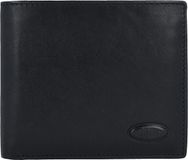Bric's Monte Rosa Portemonnee RFID Leer 11,5 cm - Jongens - Horizontaal - nero