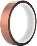 An GV Solutions Afplakband Hittebestendig - 20 mm - 33 meter - 0,06 mm Dikte - Hoge Temperatuur tot 250 Graden - Hoge Rekbaarheid 35% - Hittebestendige Tape
