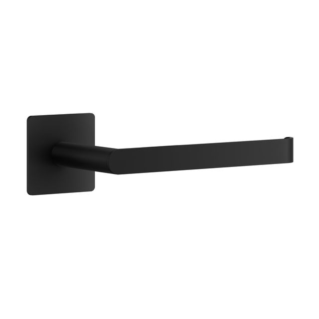 Smedbo Beslagboden Cube Toiletrolhouder - Zelfklevend - Mat Zwart