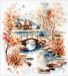 Chudo Igla (Magic Needle) Chudo Igla Borduurpakket - Autumn Watercolor - Herfst in watercolor - 250-068