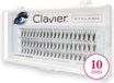 CLAVIER Eyelash kępki rzęs 10mm