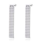 Brosway Desideri Ohrstecker für Damen aus Edelstahl 304 mit Zirkonia, Größe: 6 cm, BEIE001